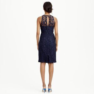 NWT J.Crew "Pamela Dress" in Navy (Size 12)